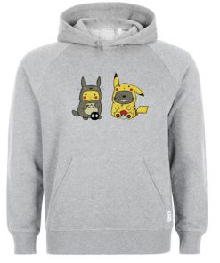 Funny Totoro Pikachu hoodie RF02