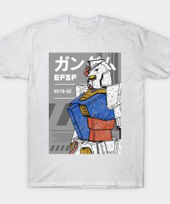 Gundam RX 78 T Shirt-AI