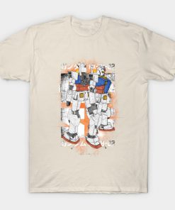 Gundam RX 78 T Shirt AI