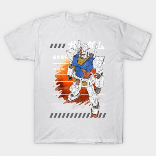 Gundam RX 87 T-Shirt AI