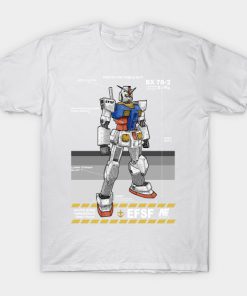 Gundam RX,78 T Shirt AI