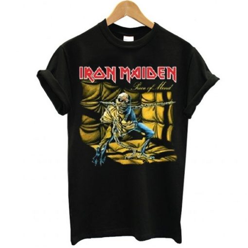 Iron Maiden Piece of Mind t shirt RF02