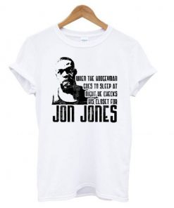 Jon Jones Bones Mma Mixed Fighter t shirt RF02