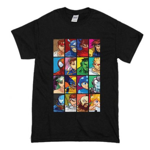 Marvel Vs Capcom t shirt RF02