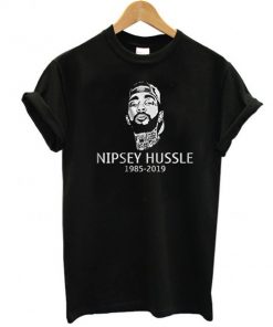 Nipsey Hussle RIP Design t shirt RF02