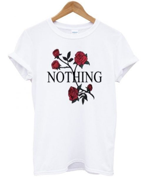 Nothing flower t shirt RF02