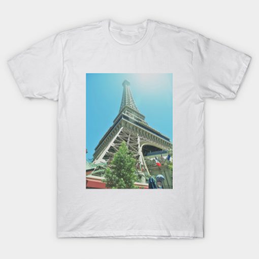 Paris Eiffel Tower Las Vegas T-Shirt AI