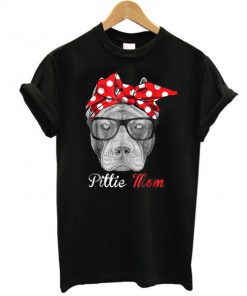 Pittie Mom t shirt RF02