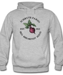 Schrute Farms Est 1812 Bed Breakfast Beets hoodie RF02