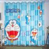 Shower Curtain Doraemon Football AI