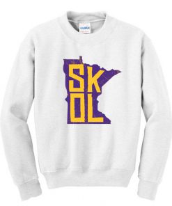 Skol Minnesota sweatshirt Rf02