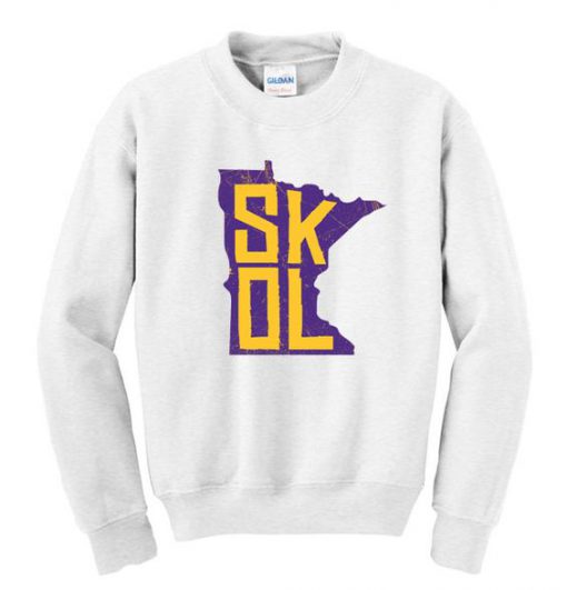 Skol Minnesota sweatshirt Rf02