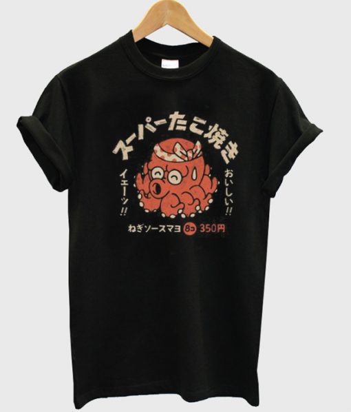 Taco Octopus Graphic t shirt RF02