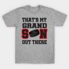 That's My Grandson out there hockey T-Shirt AI