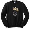 The Notorious BIG Crown sweatshirt RF02