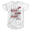 The more that you read the more t shirt RF02