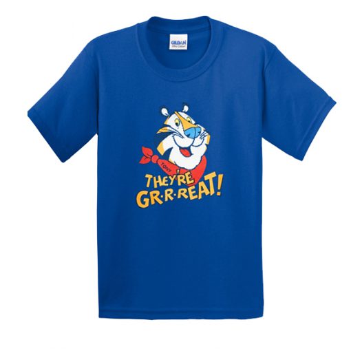 They're grrreat Tony the Tiger t shirt RF02