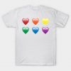 True Colors Hearts T-Shirt AI