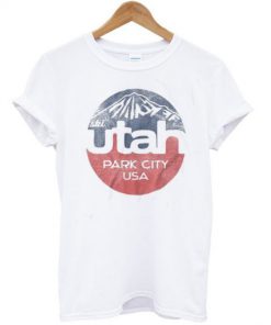 Utah Park City t shirt RF02