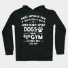 Who Really Loved Dogs & Gym Hoodie AI