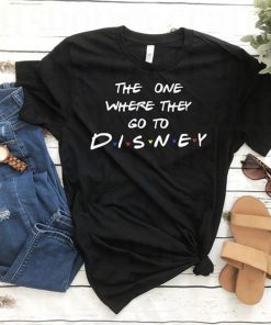 the one where they go to DISNEY t shirt RF02