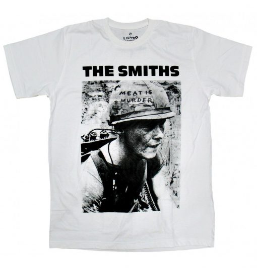 the smiths meat is murder t shirt RF02