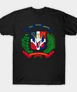 Coat Of Arms Of The Dominican Republic T-Shirt AI