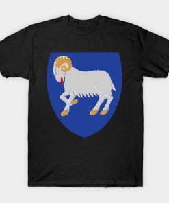 Coat Of Arms Of The Faroe Islands T-Shirt AI