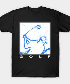 Golfing Golfer Club Hobby Player T-Shirt AI