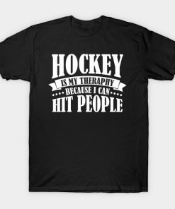 Hockey Player Team Coach T-Shirt AI