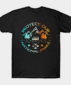 Protect Our Us 59 National Parks Preser T-Shirt AI