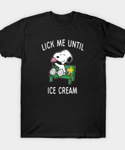 Snoopy Ice Cream Gifts T-Shirt AI