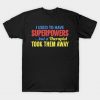 Superpowers Therapist T-Shirt AI