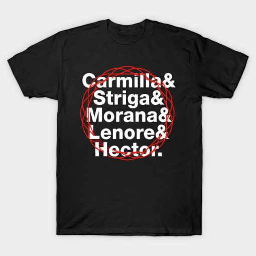 The Vampire Sisters and Hector T-Shirt AI