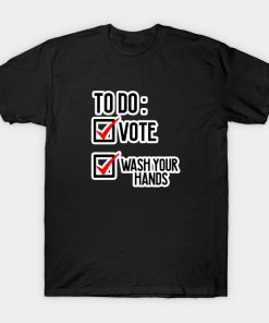 Wash Your Hands To Do List T-Shirt AI