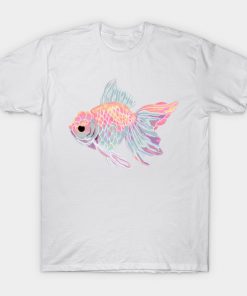 Watercolored Fish T-Shirt AI