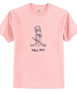 Hellboy Bart Simpson T-Shirt AI