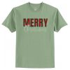 Merry Christmas (Plaid) T Shirt AI