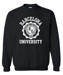 Barcelona University Sweatshirt AI