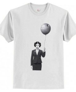 Carrie Fisher women’s graphic t-shirt AI