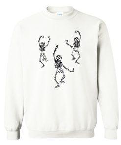 Dancing Skeleton Sweatshirt AI