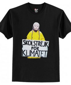 Greta Thunberg Dark Toon Trending T Shirt AI