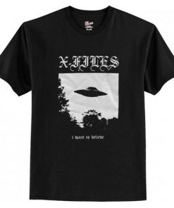 X-Files I want to believe Trending T Shirt AI