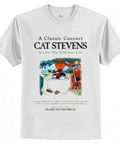 cat stevens t shirt AI