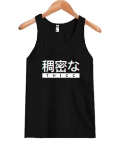 Aesthetic Japanese -THICC- Tank Top AI