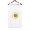 Golden Mandala Sunflower Tank Top AI