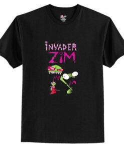 Nickelodeon Invader Zim and Gir T-Shirt AI