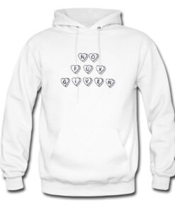 No Fux Given Love Hoodie AI
