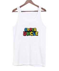 Super Uncle Funny Gamer Tank Top AI