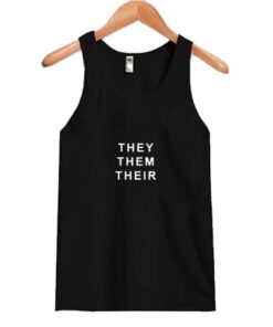 They Them Their Tank Top AI